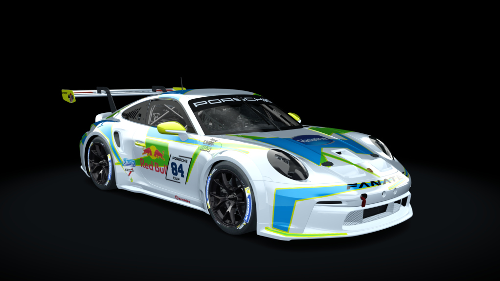 Porsche 911 GT3 Cup 992, skin WB 84 - Fabian Thewalt