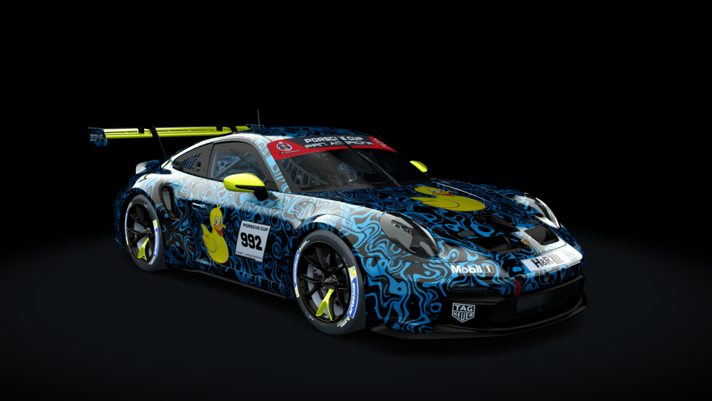 Porsche 911 GT3 Cup 992, skin WB 992 - Adnan H