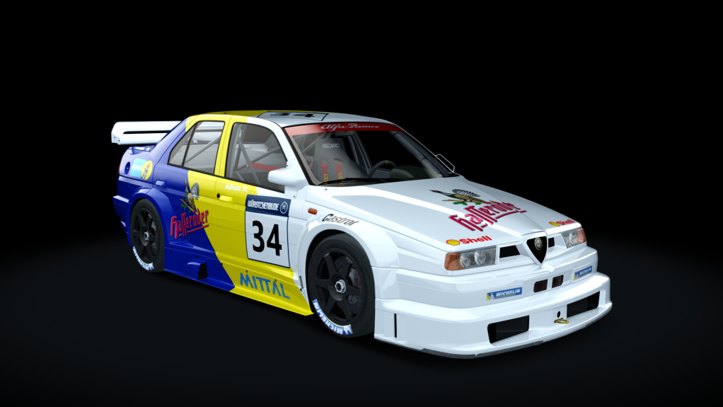 Alfa Romeo 155 TI V6, skin Alfa DTM Adnan