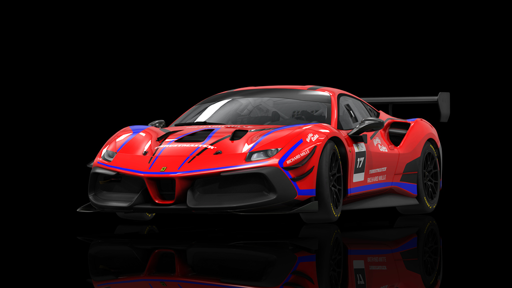 Ferrari 488 Challenge Evo, skin fes_2021_17_red