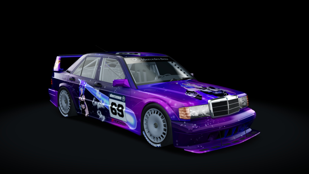 Mercedes-Benz 190E EVO II, skin Max_DTM_Alt