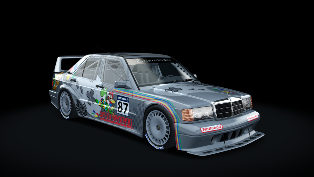 Mercedes-Benz 190E EVO II, skin SNES_87