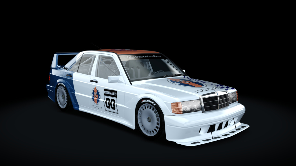 Mercedes-Benz 190E EVO II, skin WB 00 - CAMCAR