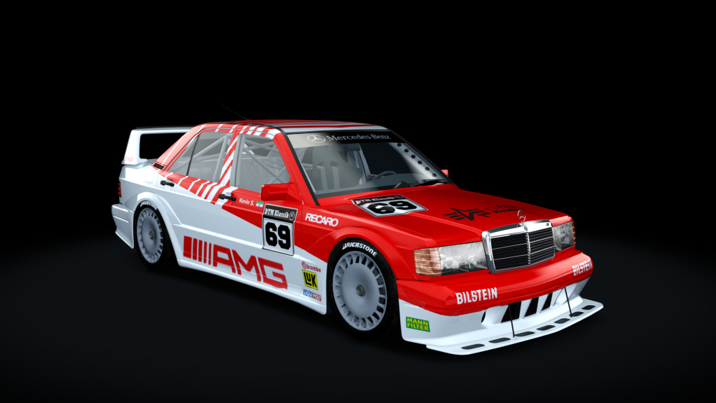 Mercedes-Benz 190E EVO II, skin WB 69 - Kevin