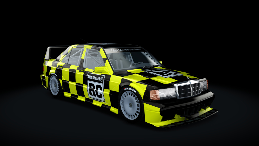 Mercedes-Benz 190E EVO II, skin WB RC - Racecontrol