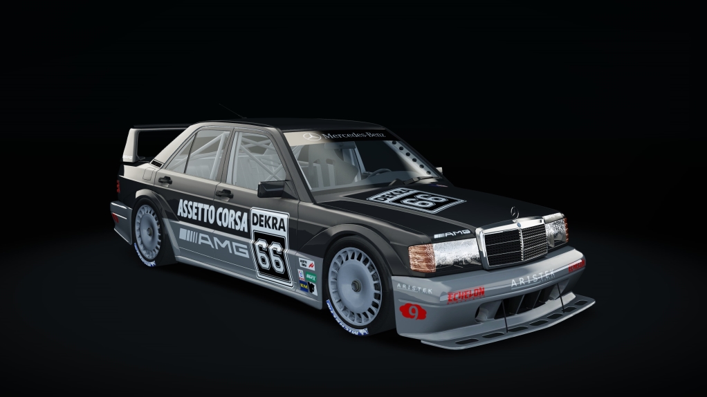 Mercedes-Benz 190E EVO II, skin black_66