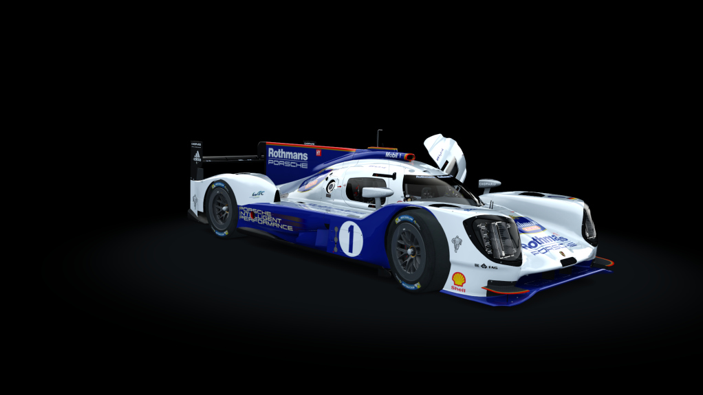 Porsche 919 Hybrid 2016, skin 03_rothmans_1