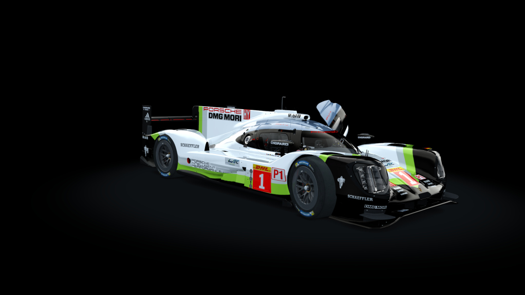 Porsche 919 Hybrid 2016, skin 2017_wec_01_green