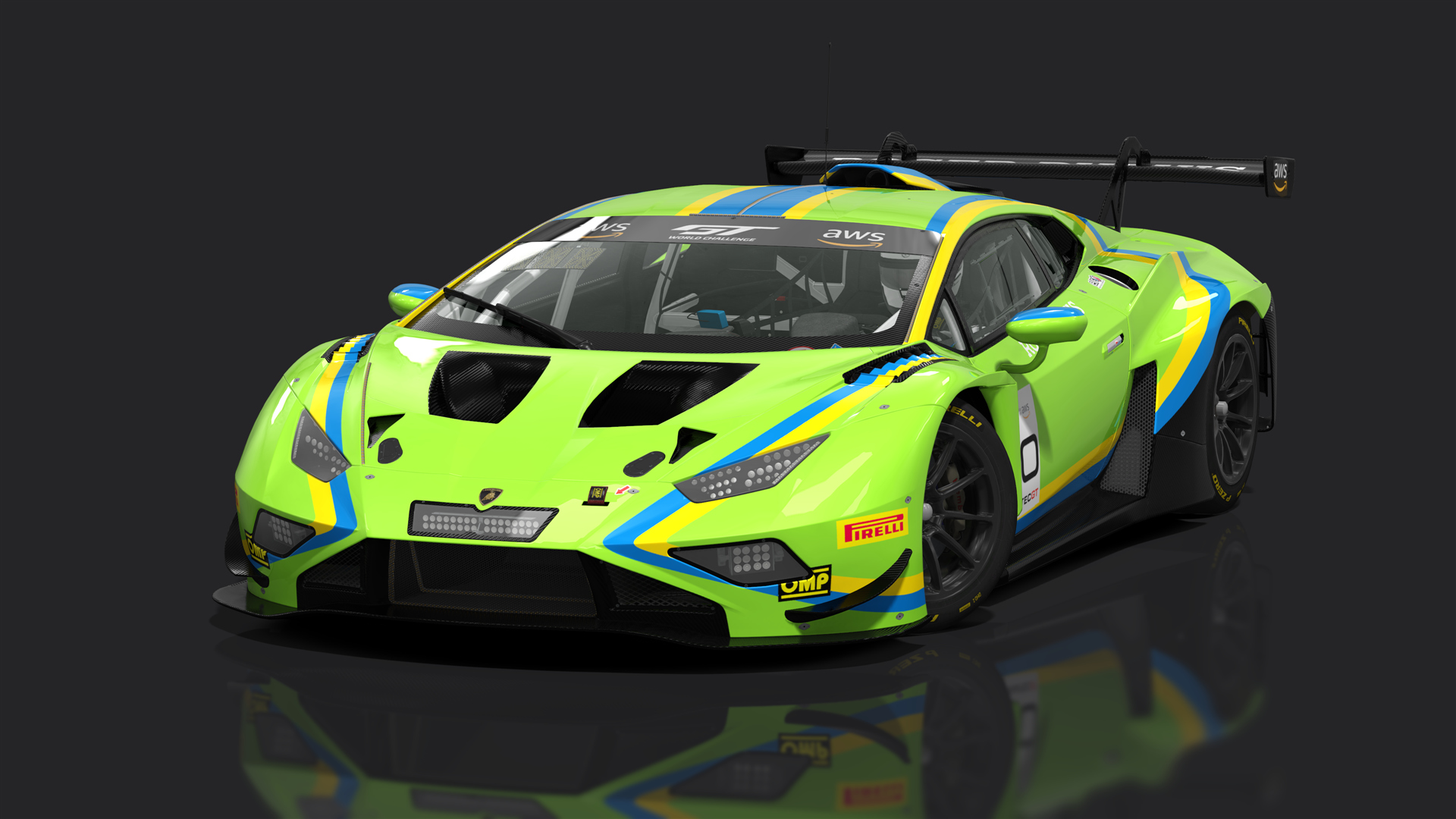 Lamborghini Huracan GT3 Evo2 GT3 WB VLN, skin 2023 GTWC #60 Vincenzo Sospiri Racing