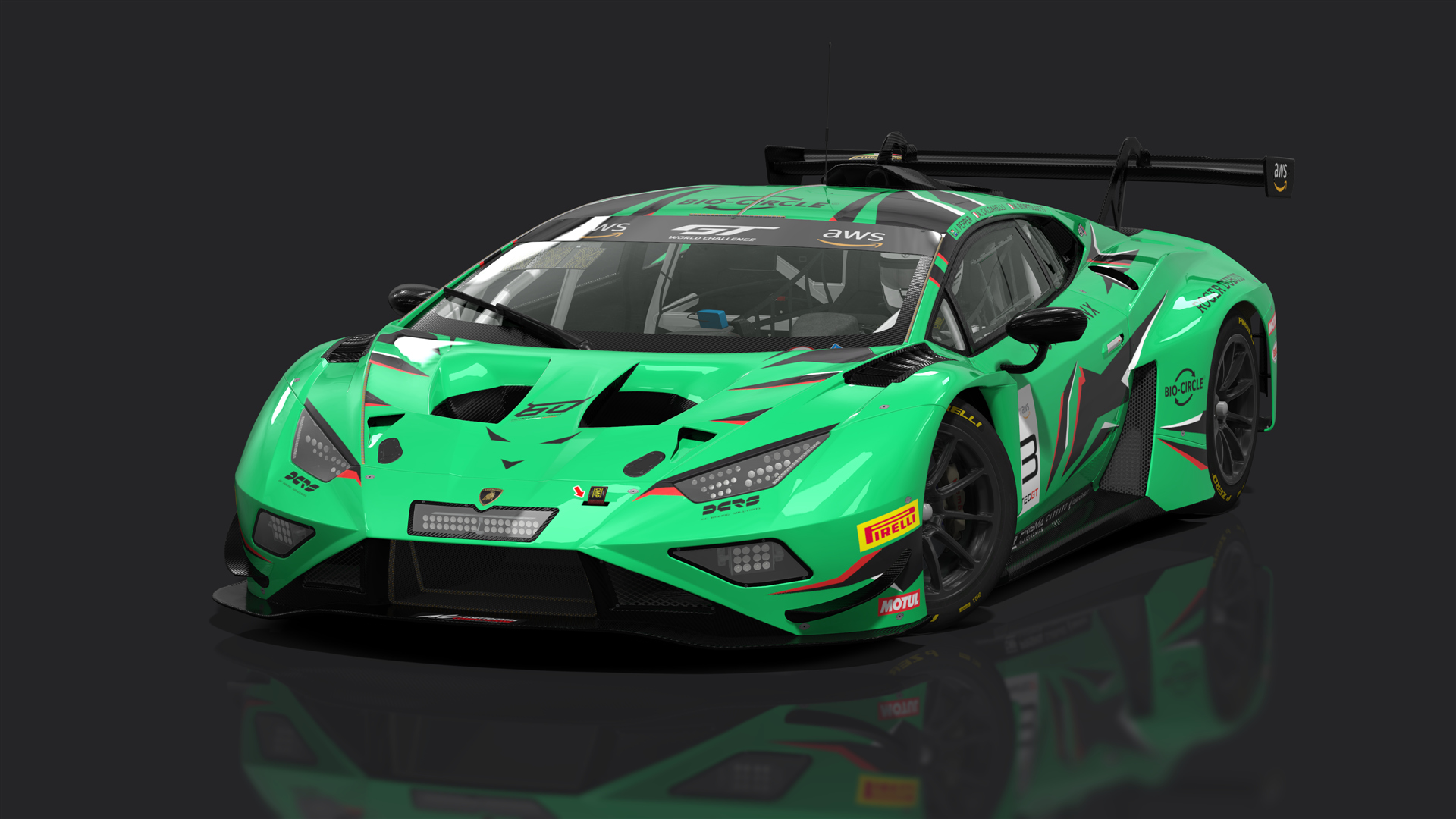 Lamborghini Huracan GT3 Evo2 GT3 WB VLN, skin 2023 GTWC #63 Iron Lynx