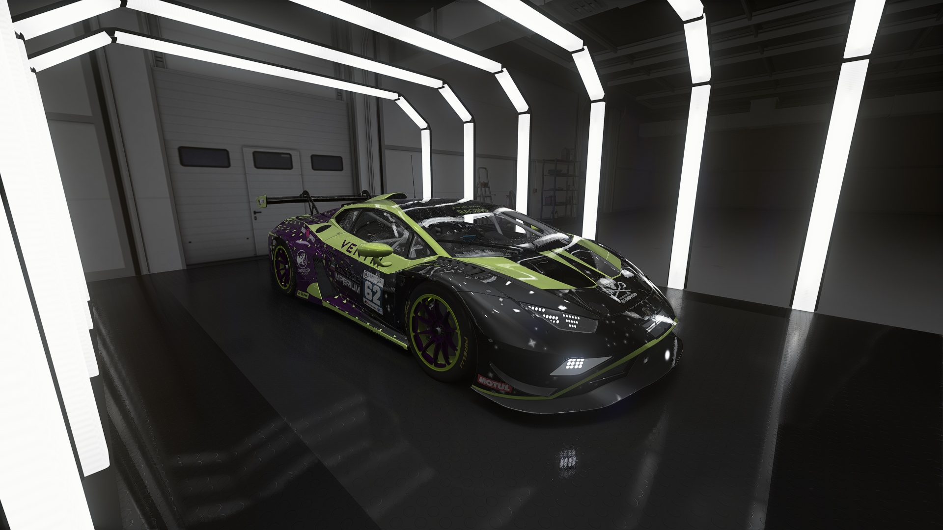 Lamborghini Huracan GT3 Evo2 GT3 WB VLN, skin WB 62 - Nick B