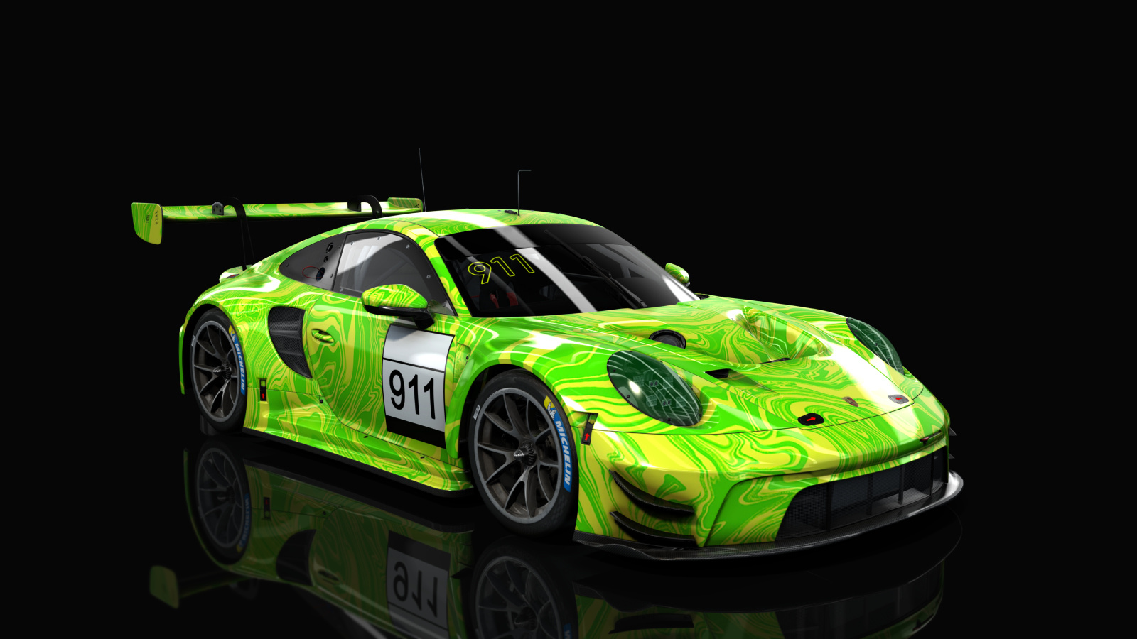 Porsche 911 GT3 R 2023, skin 911