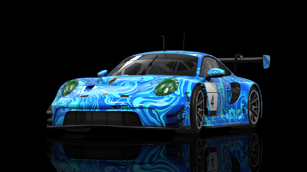 Porsche 911 GT3 R 2023 Test, skin 4