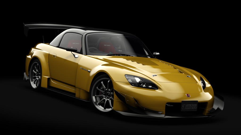 Honda S2000 Turbo GT1 Amuse (AP1), skin Spa_Yellow