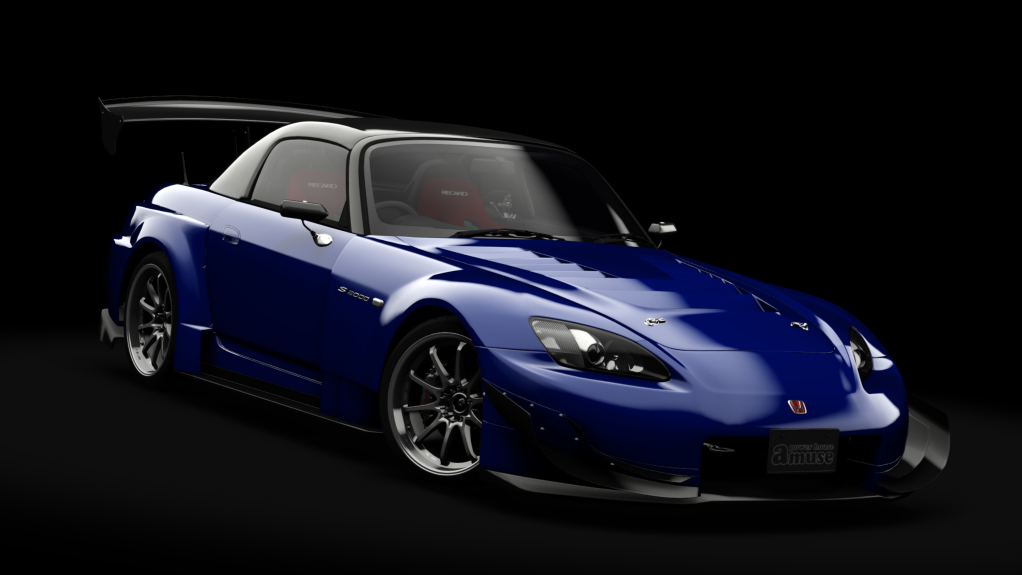 Honda S2000 Turbo GT1 Amuse (AP1), skin envy_aqua_blue