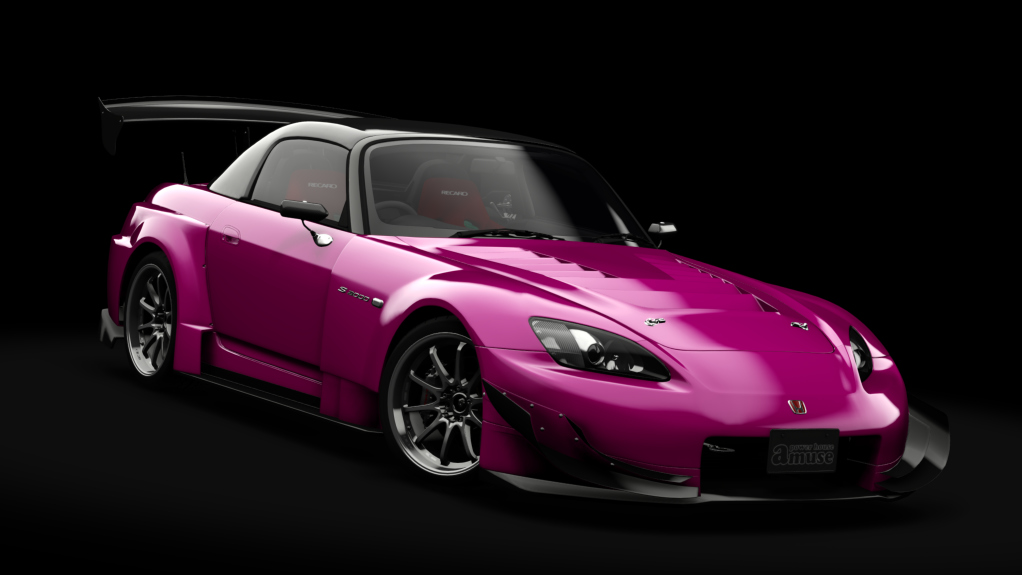 Honda S2000 Turbo GT1 Amuse (AP1), skin envy_fuchsia_magenta