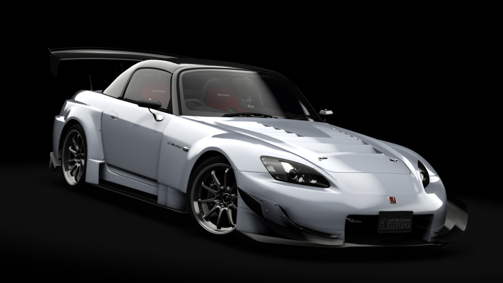 Honda S2000 Turbo GT1 Amuse (AP1), skin envy_opal_white