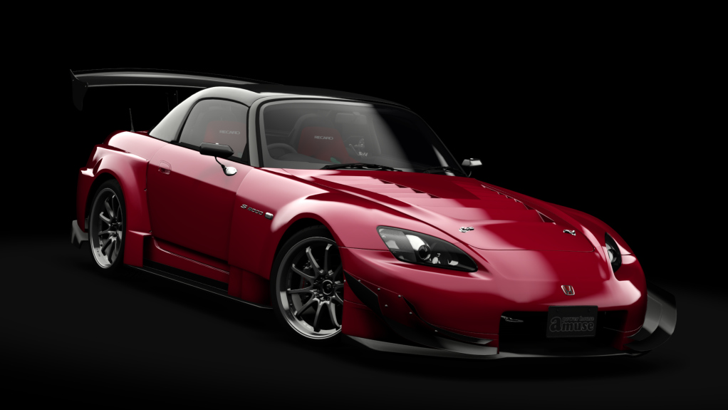 Honda S2000 Turbo GT1 Amuse (AP1), skin envy_signal_red