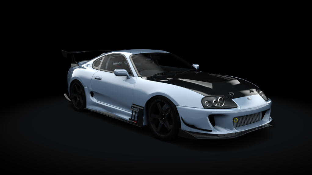 Toyota Supra MKIV Ridox Body Kit, skin 03_opal_white