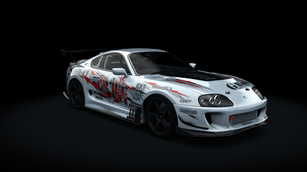 Toyota Supra MKIV Ridox Body Kit, skin 06_skull_cracker