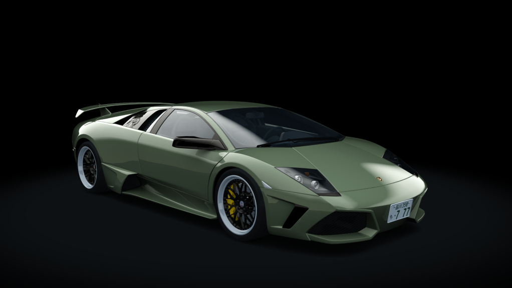 Lamborghini Murciélago LP 640 (Veilside), skin Verde_Draco