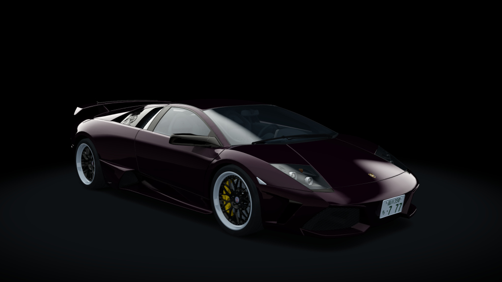 Lamborghini Murciélago LP 640 (Veilside), skin Viola_Ophelia