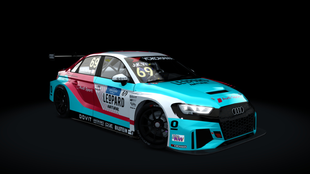 Audi RS3 LMS TCR (2021), skin WB 46 - Marcus H