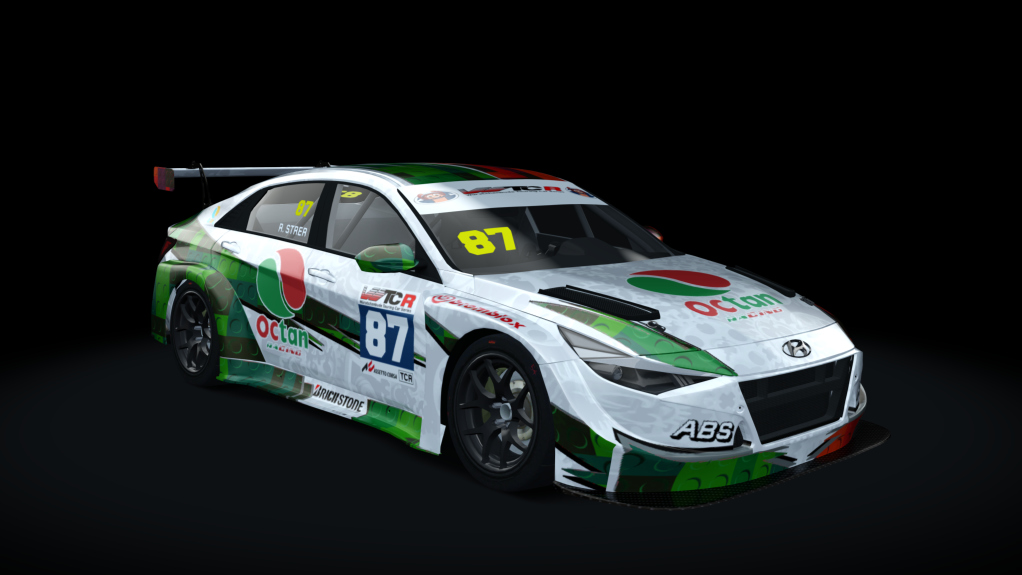 Hyundai Elantra N TCR, skin WB 87 - Rolf Strer