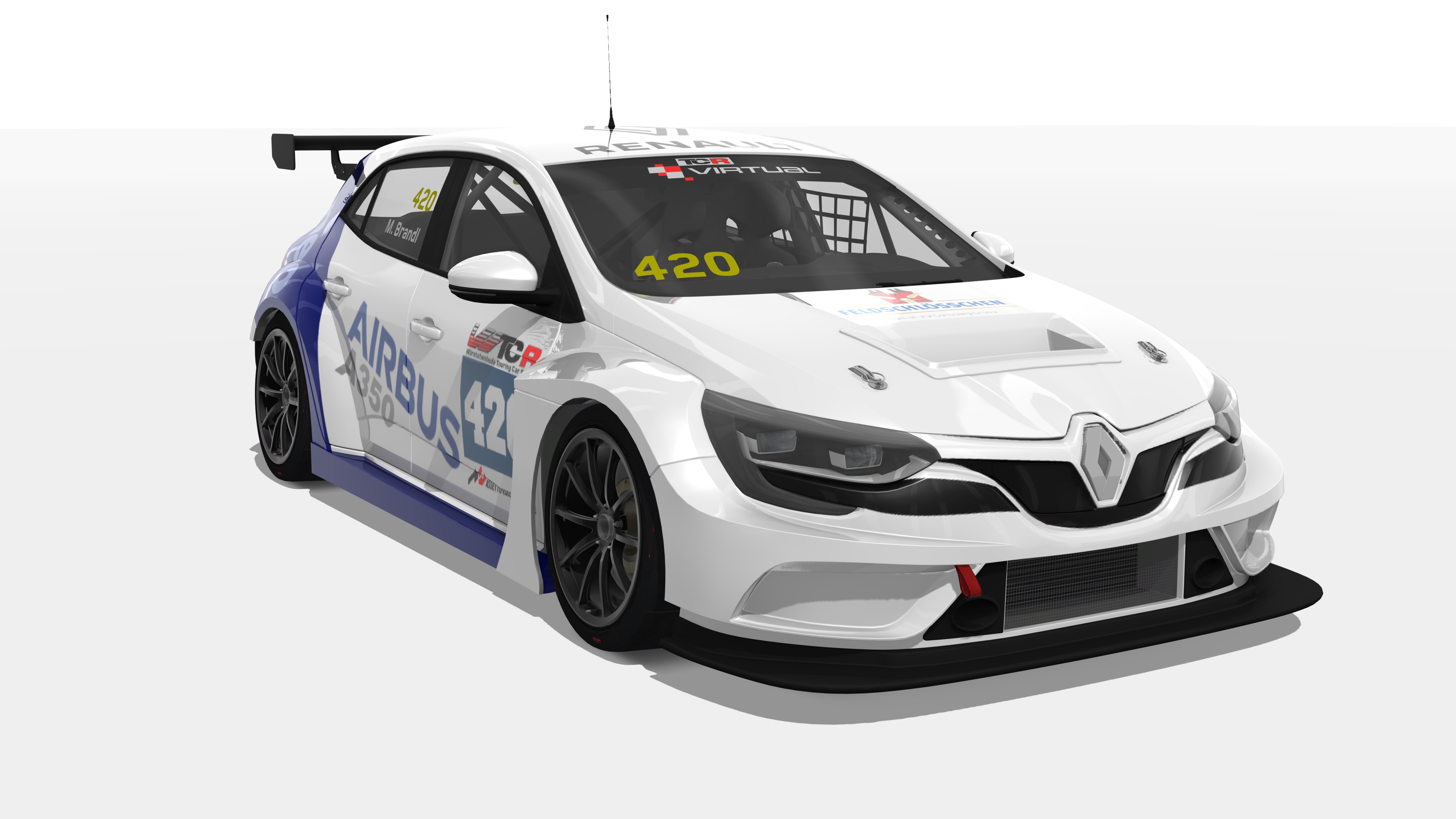 Renault Megane RS TCR, skin WB 420 - Maxi Brandl