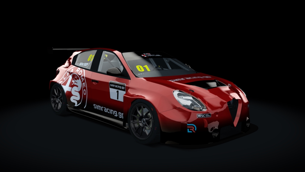 Alfa Romeo Giulietta Veloce TCR, skin 01_alfa_red