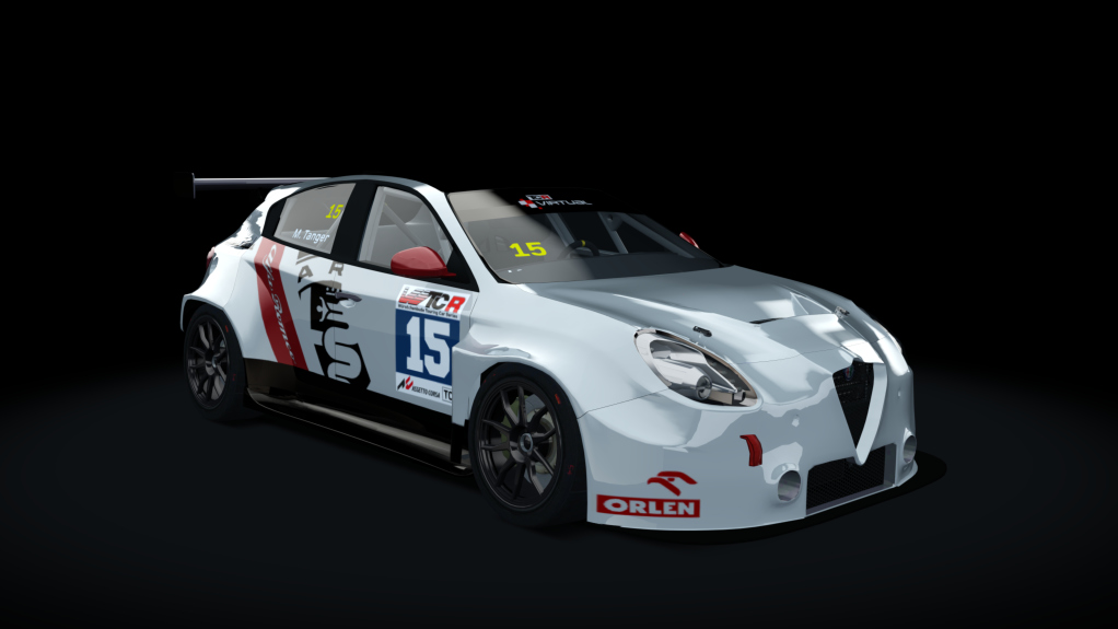 Alfa Romeo Giulietta Veloce TCR, skin WB 15 - Michael Tanger