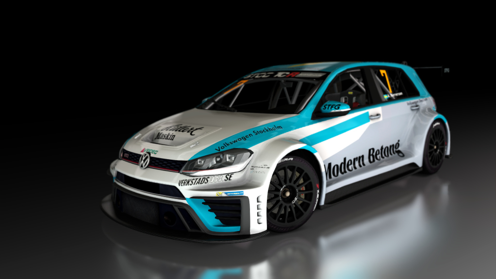 Volkswagen Golf TCR, skin 18607