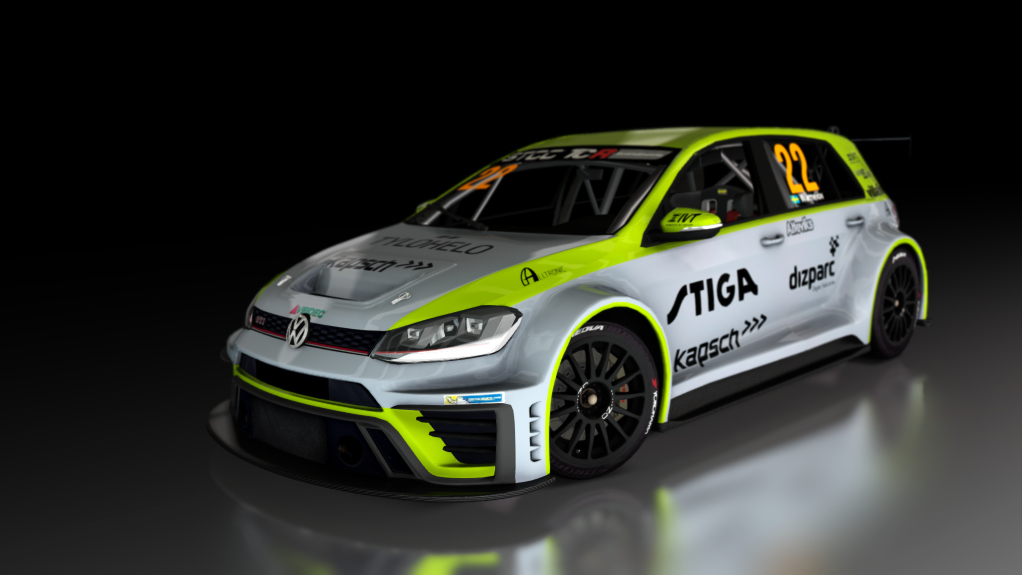 Volkswagen Golf TCR, skin 18622