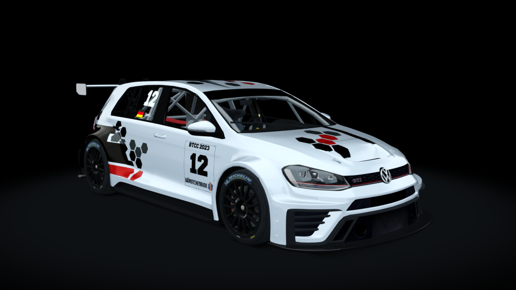 Volkswagen Golf TCR, skin WB 12 - Dani