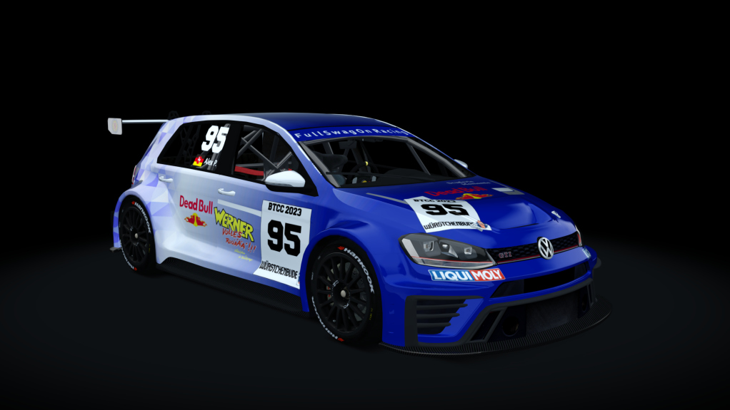 Volkswagen Golf TCR, skin WB 95 - Alex