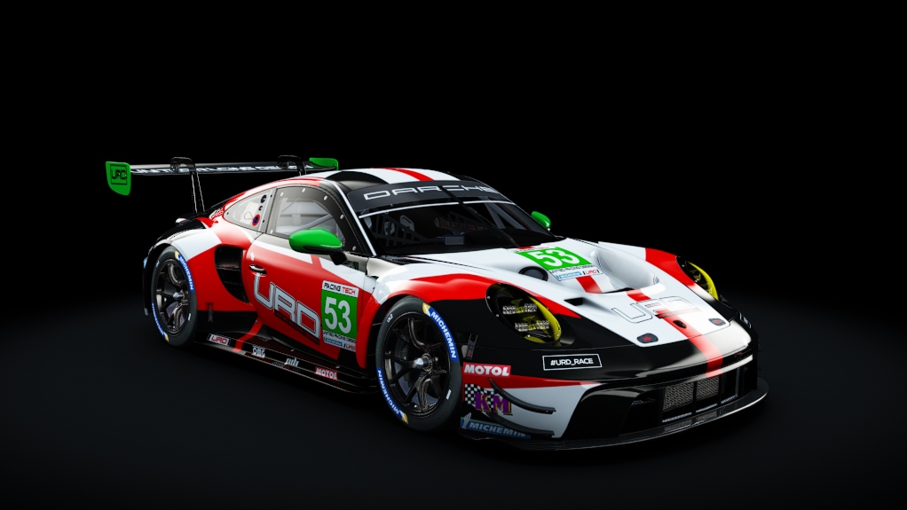 Darche 992 GT3-R 2023, skin #53_URD