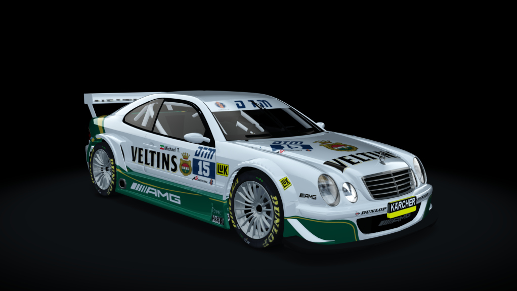 VFSS Mercedes CLK DTM 2002, skin WB 15 - Michael