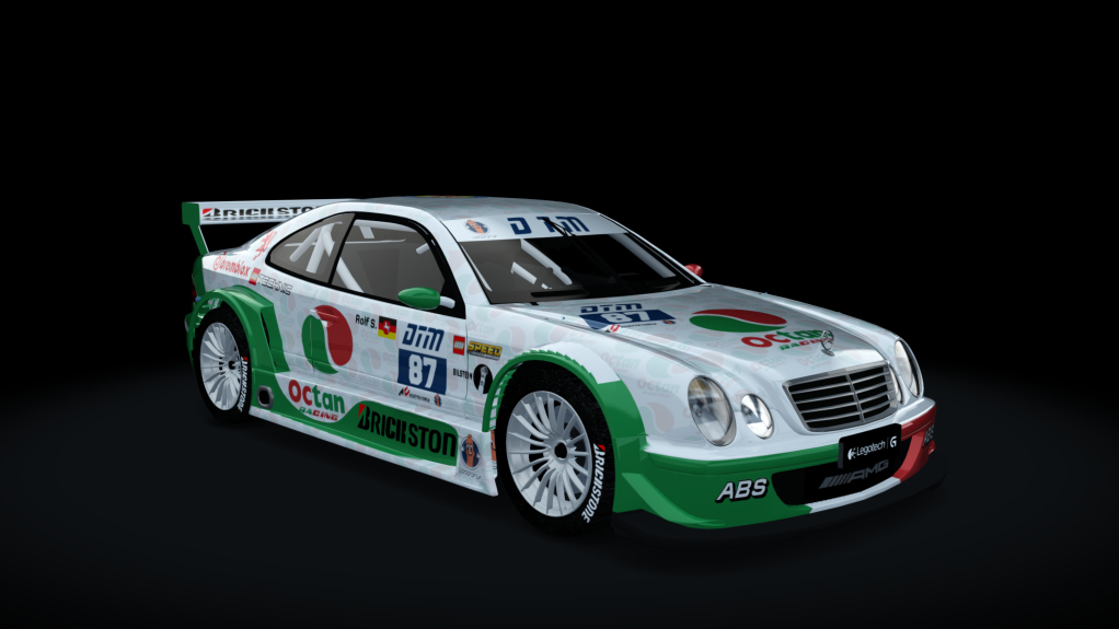 VFSS Mercedes CLK DTM 2002, skin WB 87 - Rolf