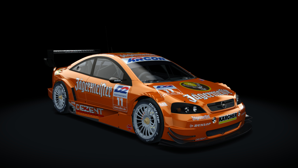 VFSS Opel Astra V8 Coupe DTM 2002, skin Team_Holzer_Helary