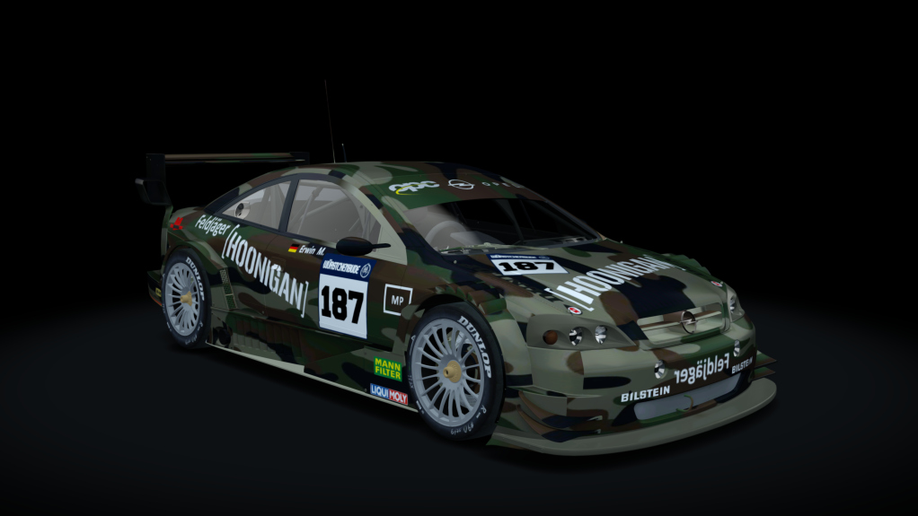 VFSS Opel Astra V8 Coupe DTM 2002, skin WB 187 - Erwin