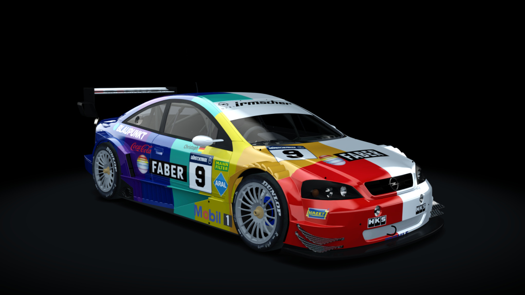 VFSS Opel Astra V8 Coupe DTM 2002, skin WB 9 - Christoph