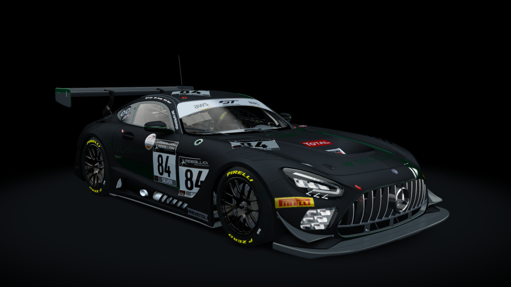 WB AMG GT3 EVO 2020, skin HTP_Motorsport_#84