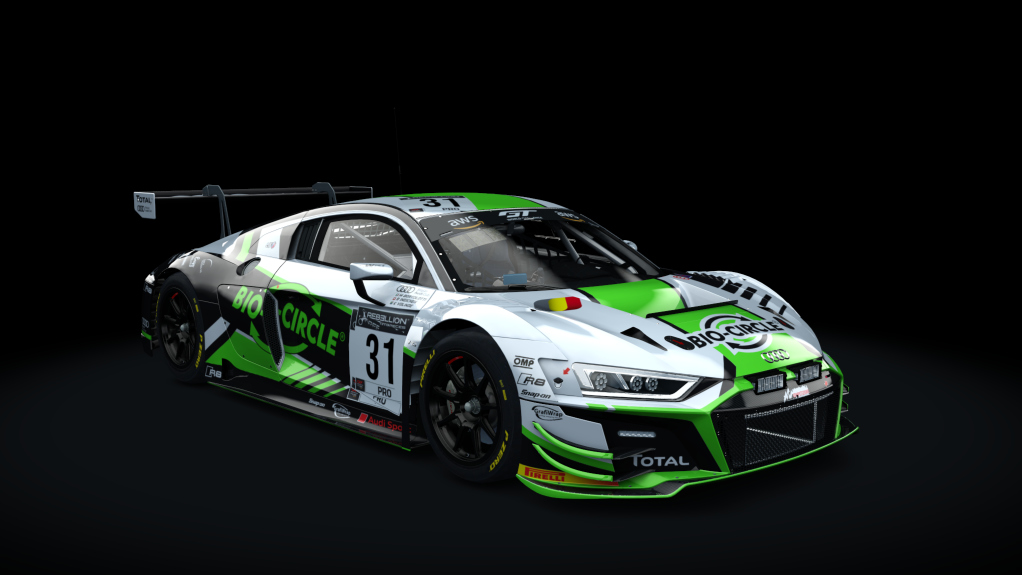 WB Audi R8 LMS EVO 2019, skin WRT_#31_Endu