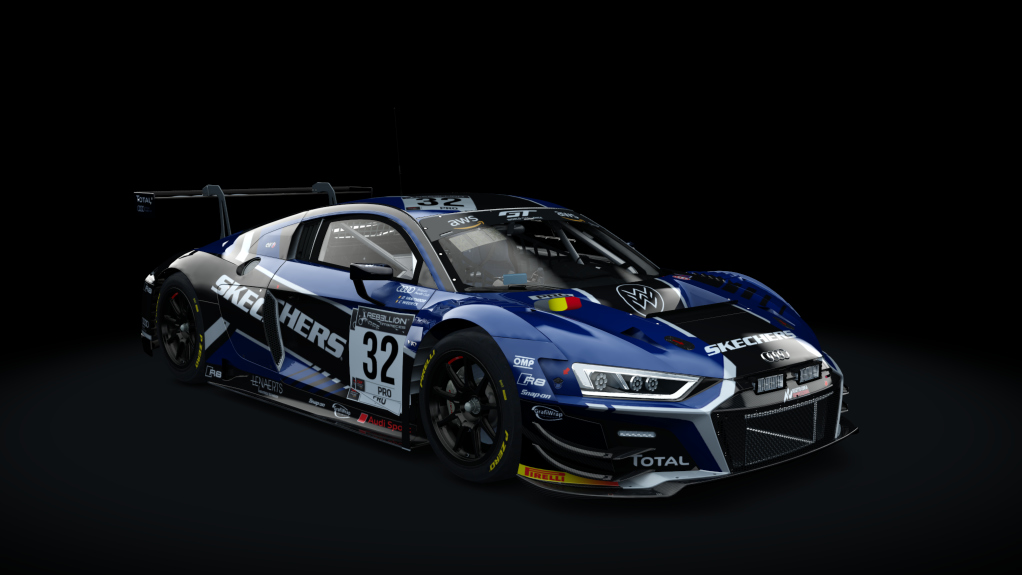 WB Audi R8 LMS EVO 2019, skin WRT_#32_Endu