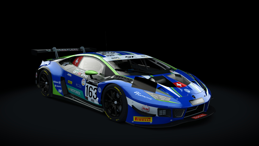 WB Lamborghini Huracan GT3 EVO, skin Emil Frey 2020 #163 24h SPA