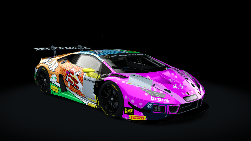 WB Lamborghini Huracan GT3 EVO, skin GRT ART