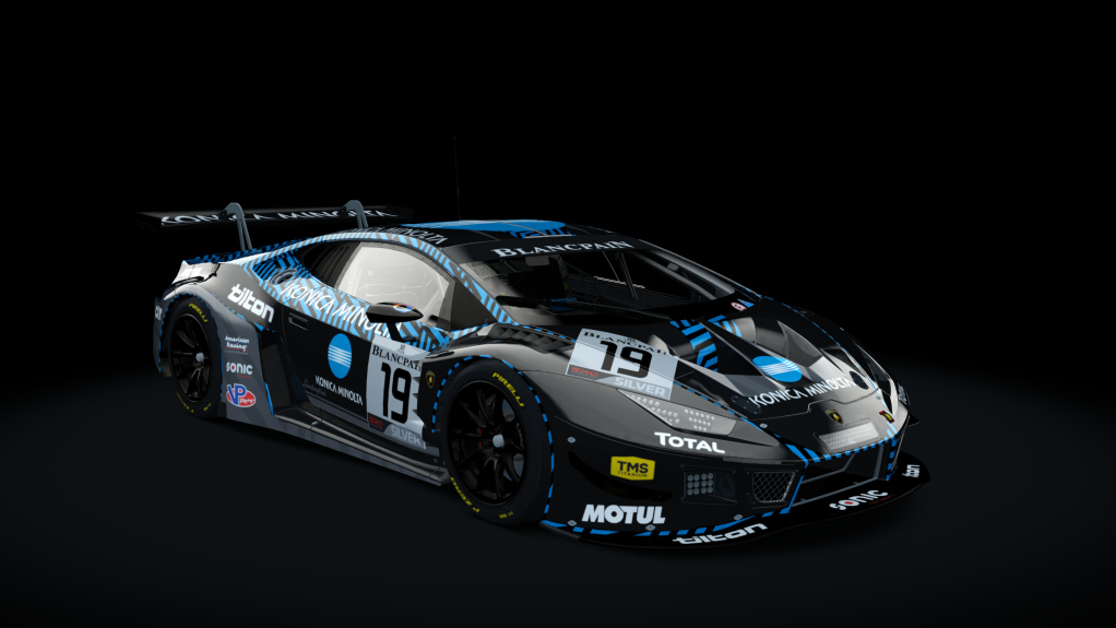 WB Lamborghini Huracan GT3 EVO, skin Konica_Minolta_Racing