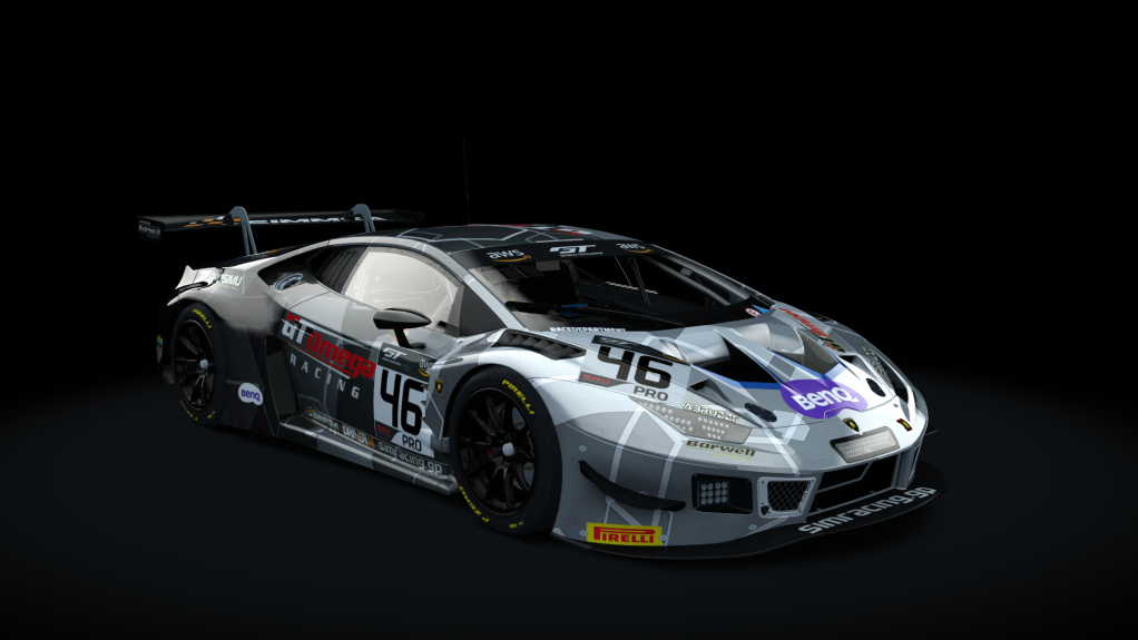 WB Lamborghini Huracan GT3 EVO, skin RD Barwell #46 PRO