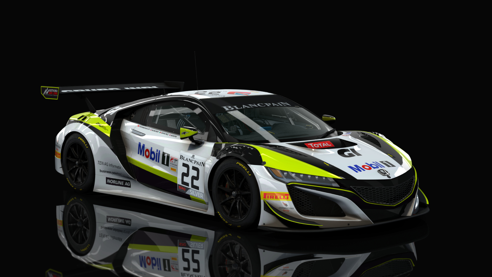 WB Honda NSX GT3 Evo ACC, skin Blancpain_2019_RJN_22