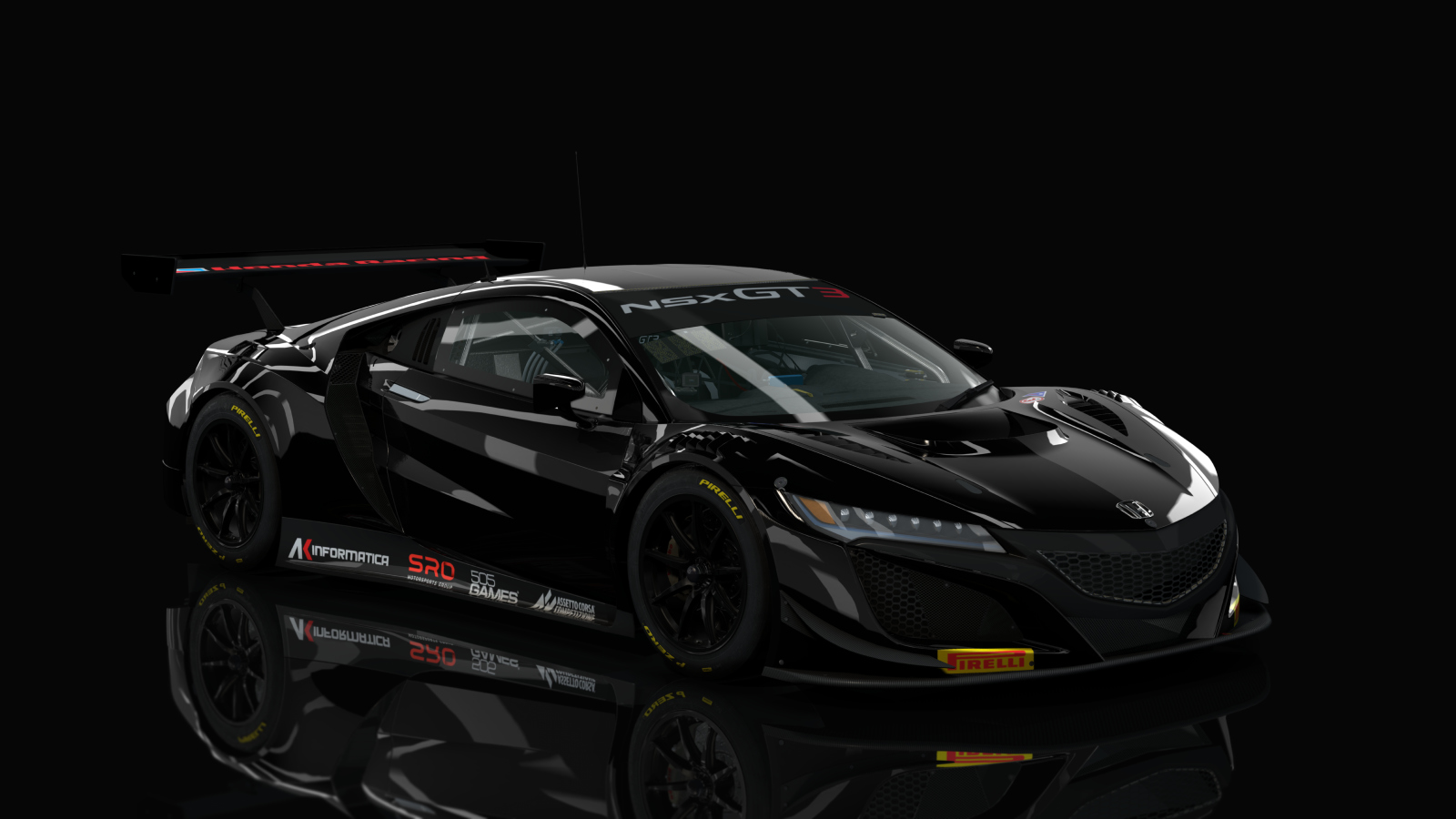 WB Honda NSX GT3 Evo ACC, skin promo